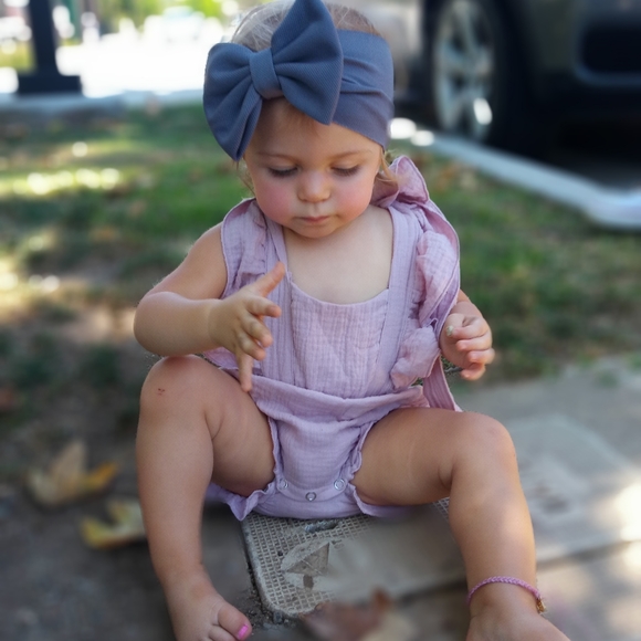 Baby girl head wrap bows - Picture 5 of 5